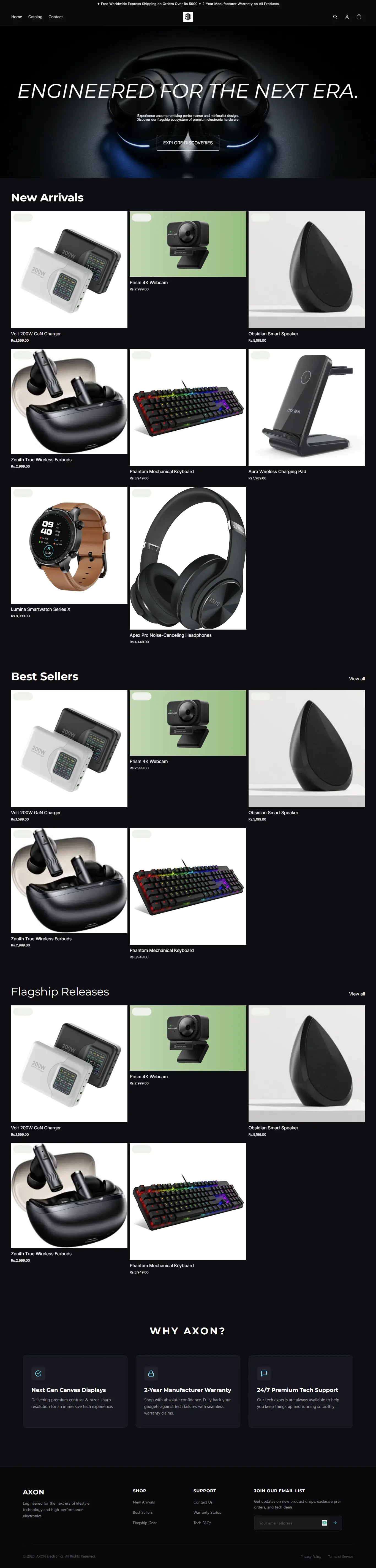 Headless E-Commerce Storefronts — main view